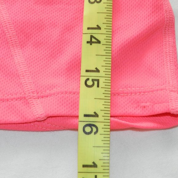 Nike dri-fit mesh racer back tank top in hot pink with reflective accents - Picture 7 of 7